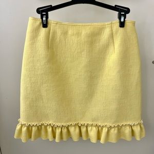 Yellow Sandro Skirt (Size 3)